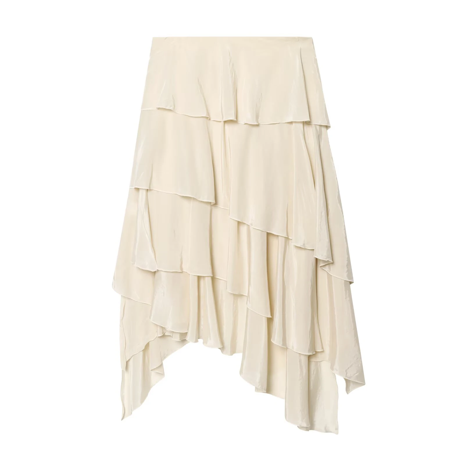 Spring and summer new women's clothing spicy ballet style loose mid waist layered decoration short cake skirt - Image 2