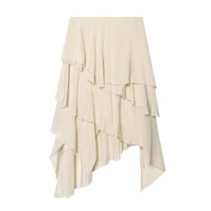 Spring and summer new women's clothing spicy ballet style loose mid waist layered decoration short cake skirt