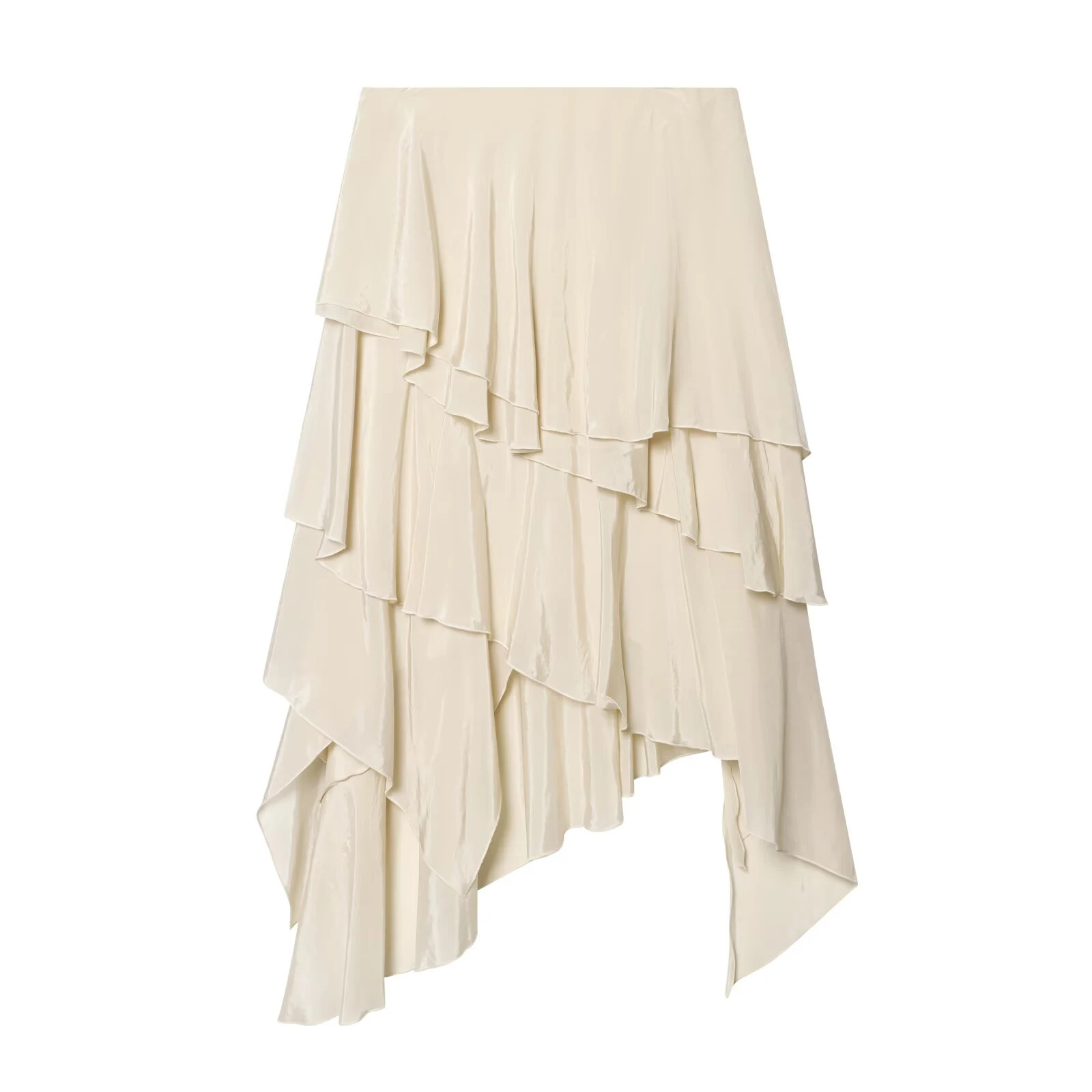 Spring and summer new women's clothing spicy ballet style loose mid waist layered decoration short cake skirt