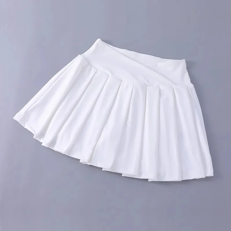 Women Tennis Pleated Skirt High Waisted Athletic Golf Skorts Workout Sports Skirts With Shorts For Women - Image 2