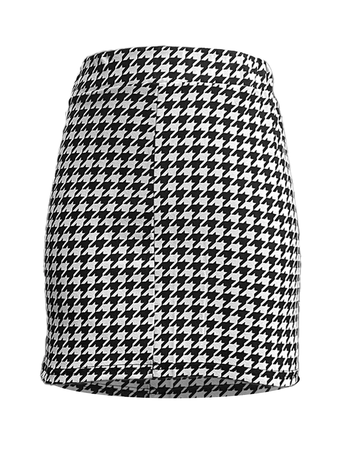 Qianniao style elegant elastic waist half skirt, hip hugging high waist short skirt - Image 4